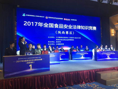 筑牢食品安全法治防线——2017年全国食品安全法律知识竞赛陕西赛区总决赛策划纪实